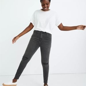 Madewell  curvy high rise skinny jeans tall size W 35